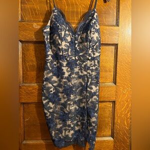 Navy Homecoming Dress